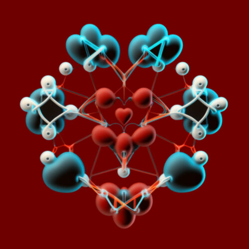 MOLEKEWL - WOMEN'S DARK MAPLE CREW NECK TEE Design