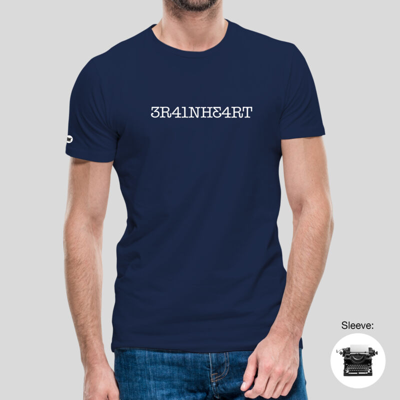 WRITE-BRAINED - UNISEX STAPLE REGULAR FIT TSHIRT Thumbnail