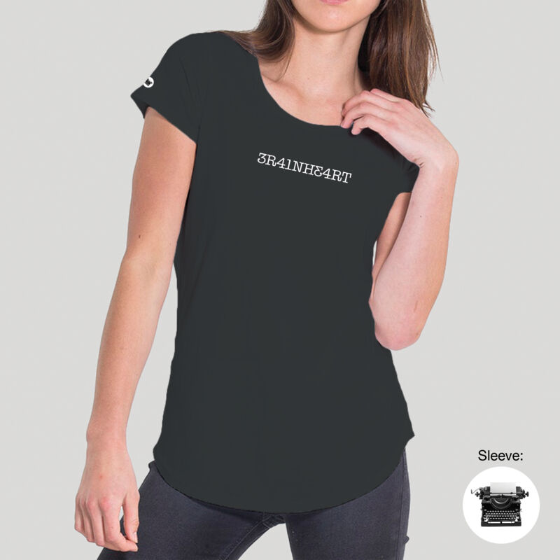 WRITE-BRAINED - WOMEN'S MALI BOUTIQUE CAPPED SLEEVE Thumbnail