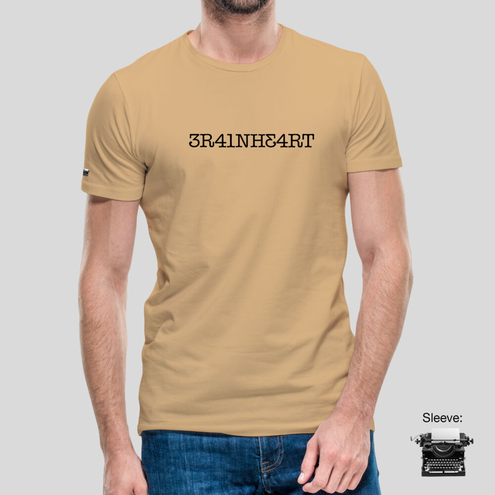 WRITE-BRAINED - UNISEX STAPLE REGULAR FIT TSHIRT Thumbnail