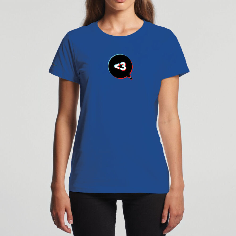 <3D - WOMEN'S MAPLE CREW NECK TEE Thumbnail
