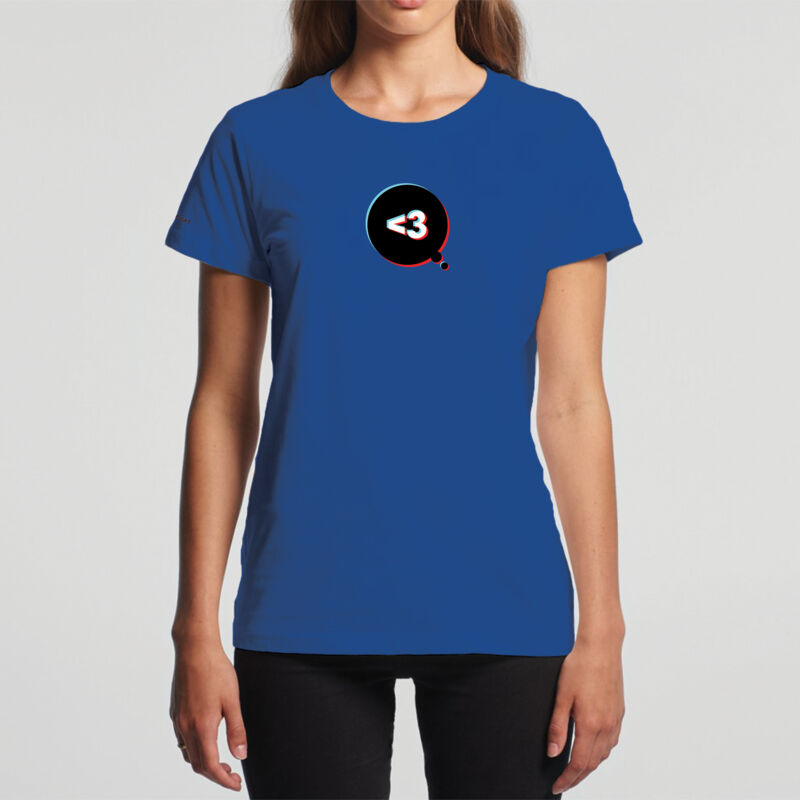 <3D - WOMEN'S MAPLE CREW NECK TEE Thumbnail