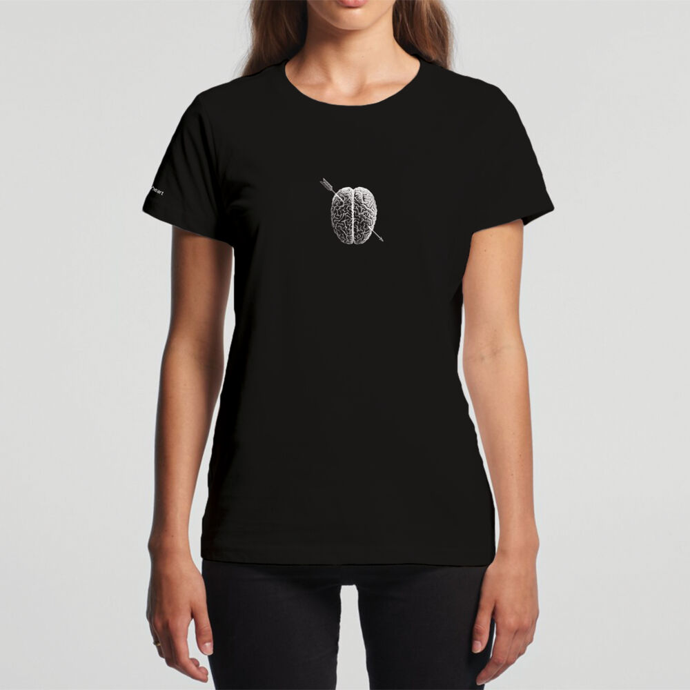 I'M WITH CUPID - WOMEN'S MAPLE CREW NECK TEE Thumbnail