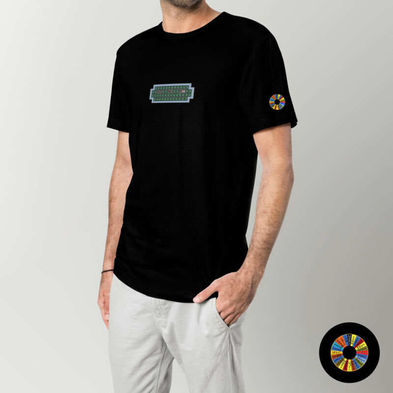 WHEEL OF FORTUNE - UNISEX DARK STAPLE REGULAR FIT TSHIRT Thumbnail