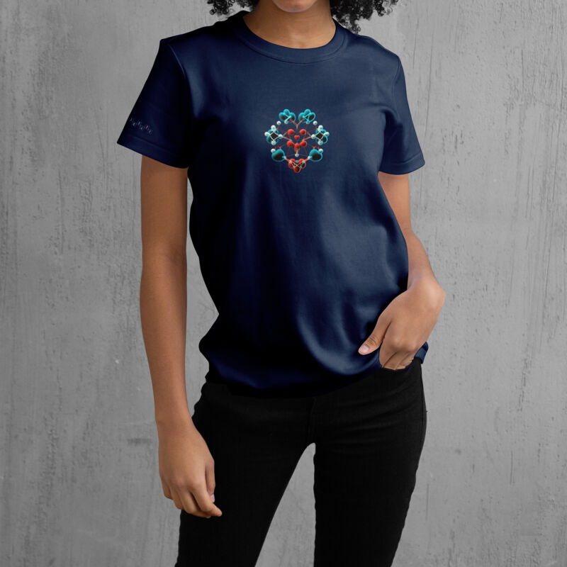 MOLEKEWL - WOMEN'S DARK MAPLE CREW NECK TEE Thumbnail