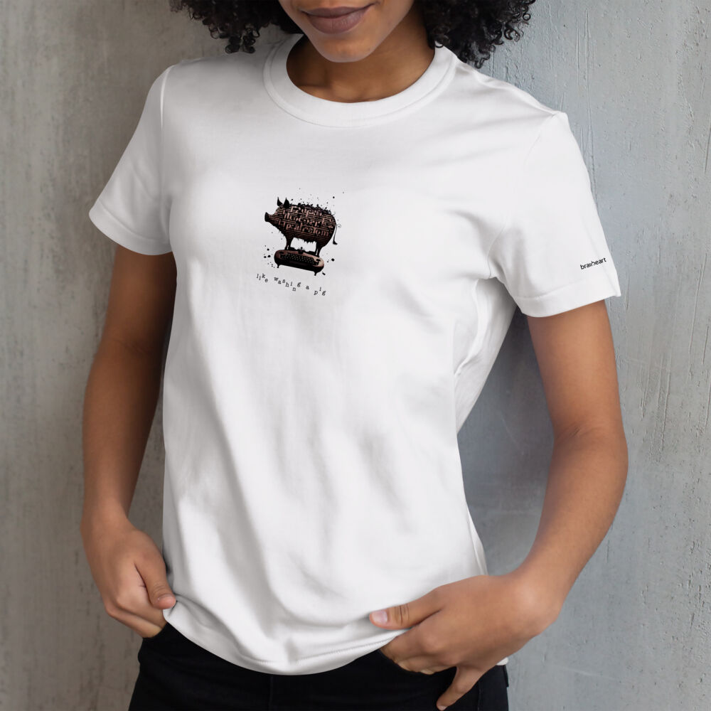 CREATIVITY - WOMEN'S LIGHT MAPLE CREW NECK TEE Thumbnail