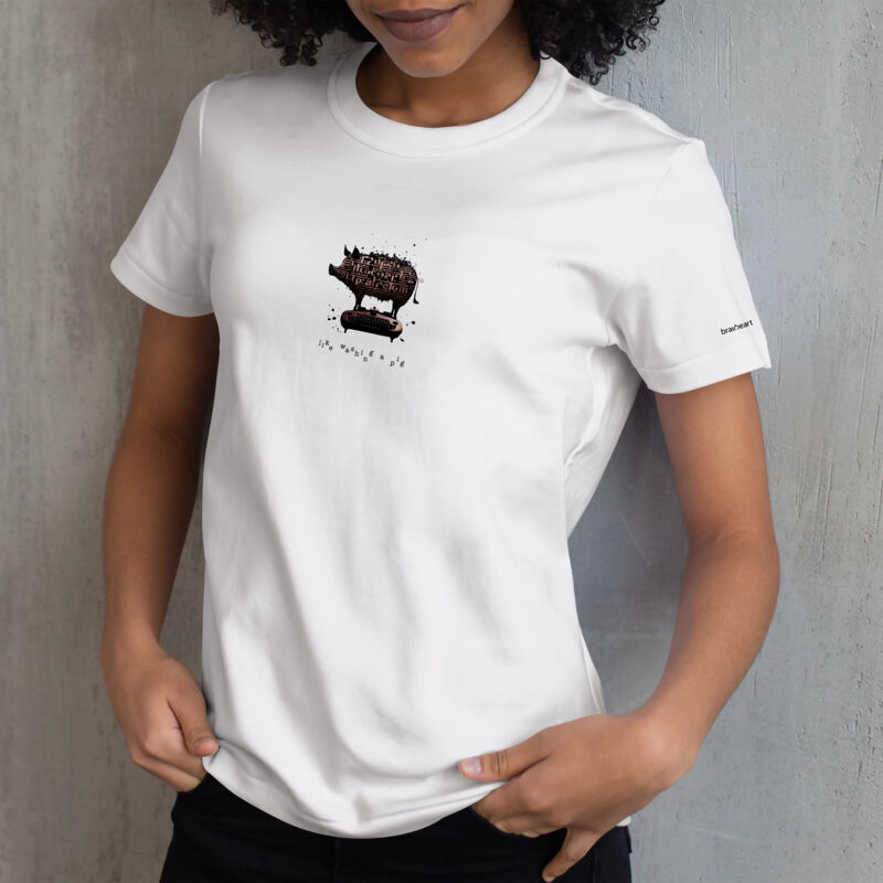 CREATIVITY - WOMEN'S LIGHT MAPLE CREW NECK TEE Thumbnail